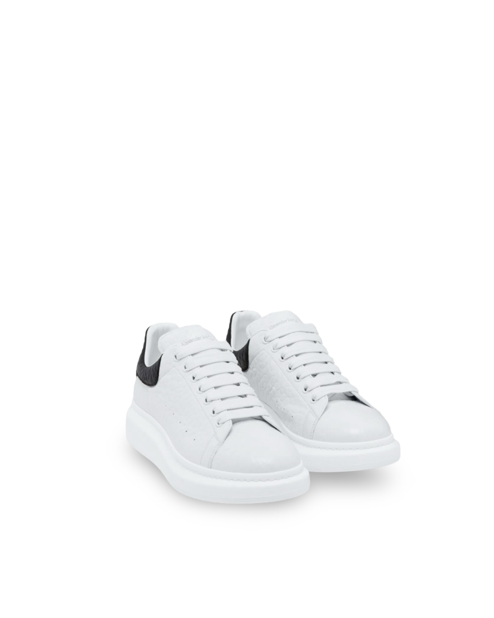ALEXANDER MCQUEEN Oversized in Off White/Black - LuxeVe