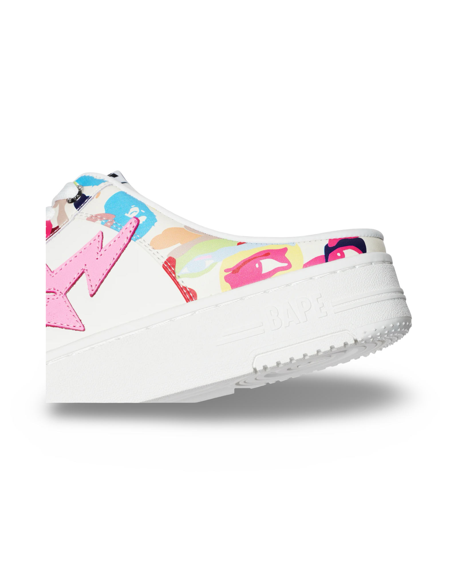BAPE X KIDSUPER STA CLOG MENS White - LuxeVe