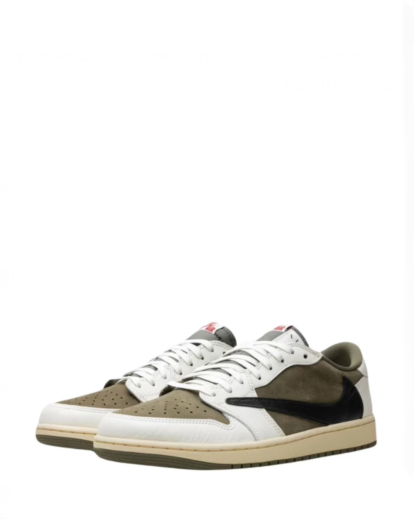 JORDAN 1 Low OG Travis Scott Medium Olive - LuxeVe