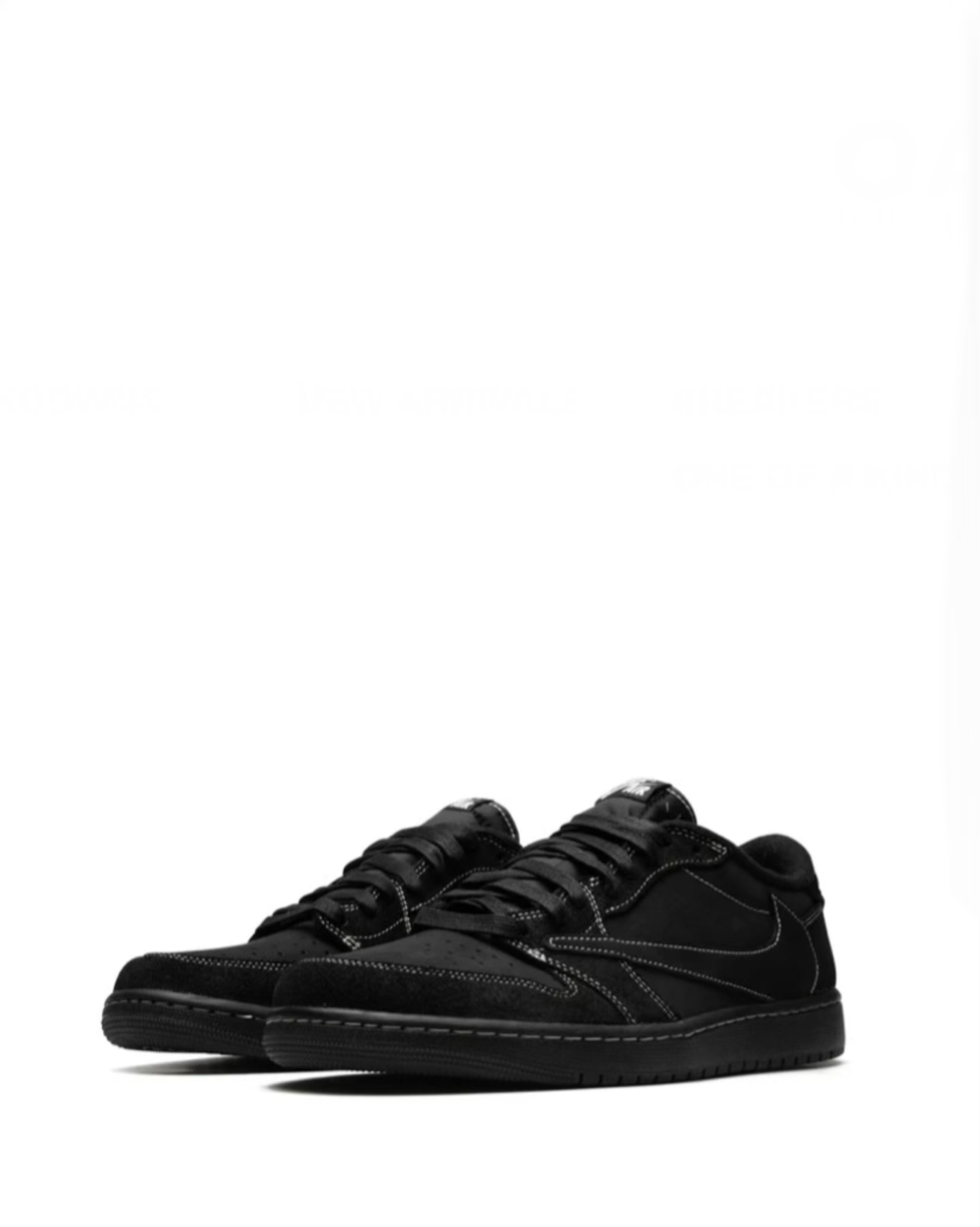 JORDAN 1 Low Travis Scott Black Phantom - LuxeVe