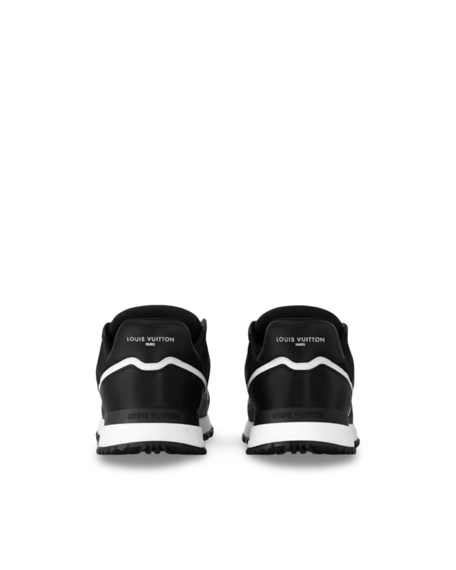 Louis Vuitton Run Away Maxi Sneaker Black - LuxeVe