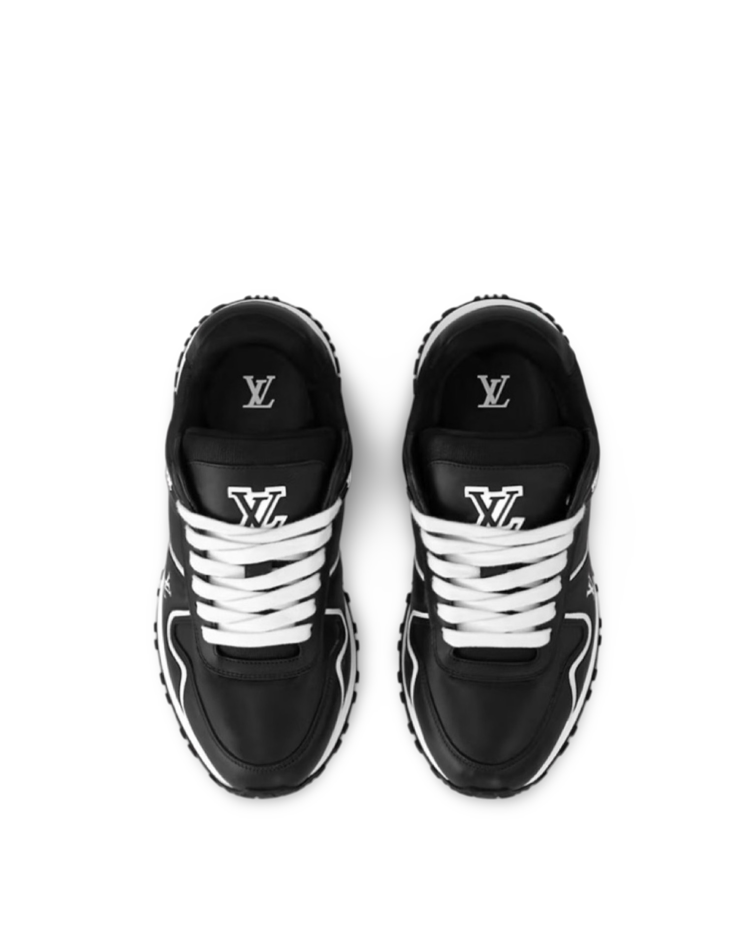 Louis Vuitton Run Away Maxi Sneaker Black - LuxeVe