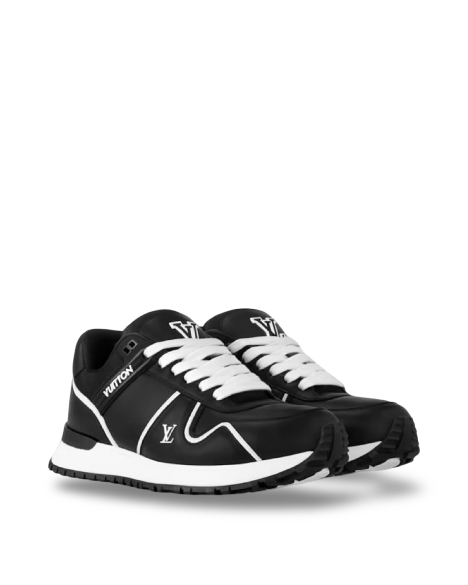 Louis Vuitton Run Away Maxi Sneaker Black - LuxeVe