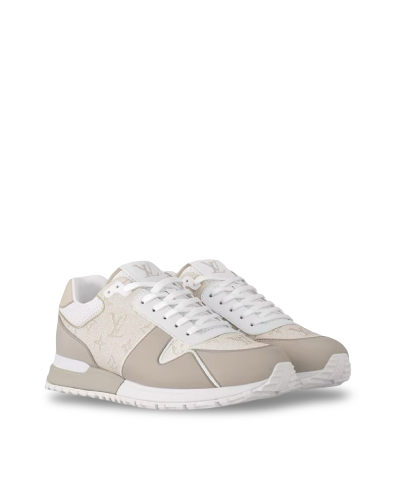 Louis Vuitton Run Away Sneaker Beige - LuxeVe