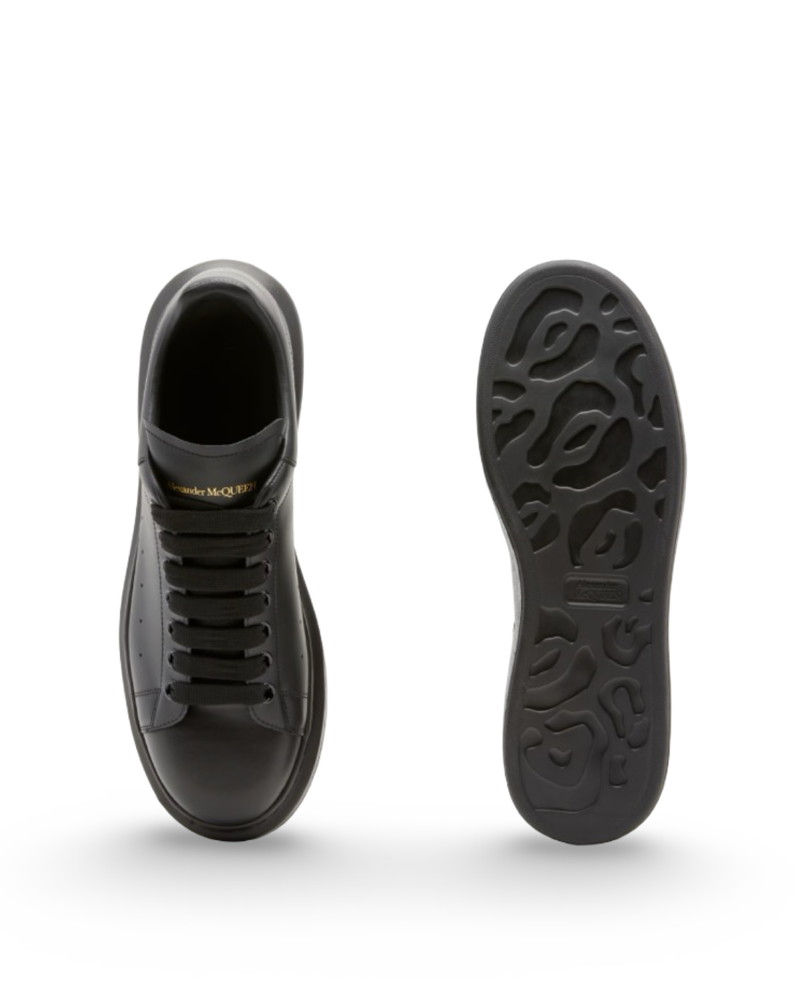 McQueen Oversized Sneaker in Black - LuxeVe