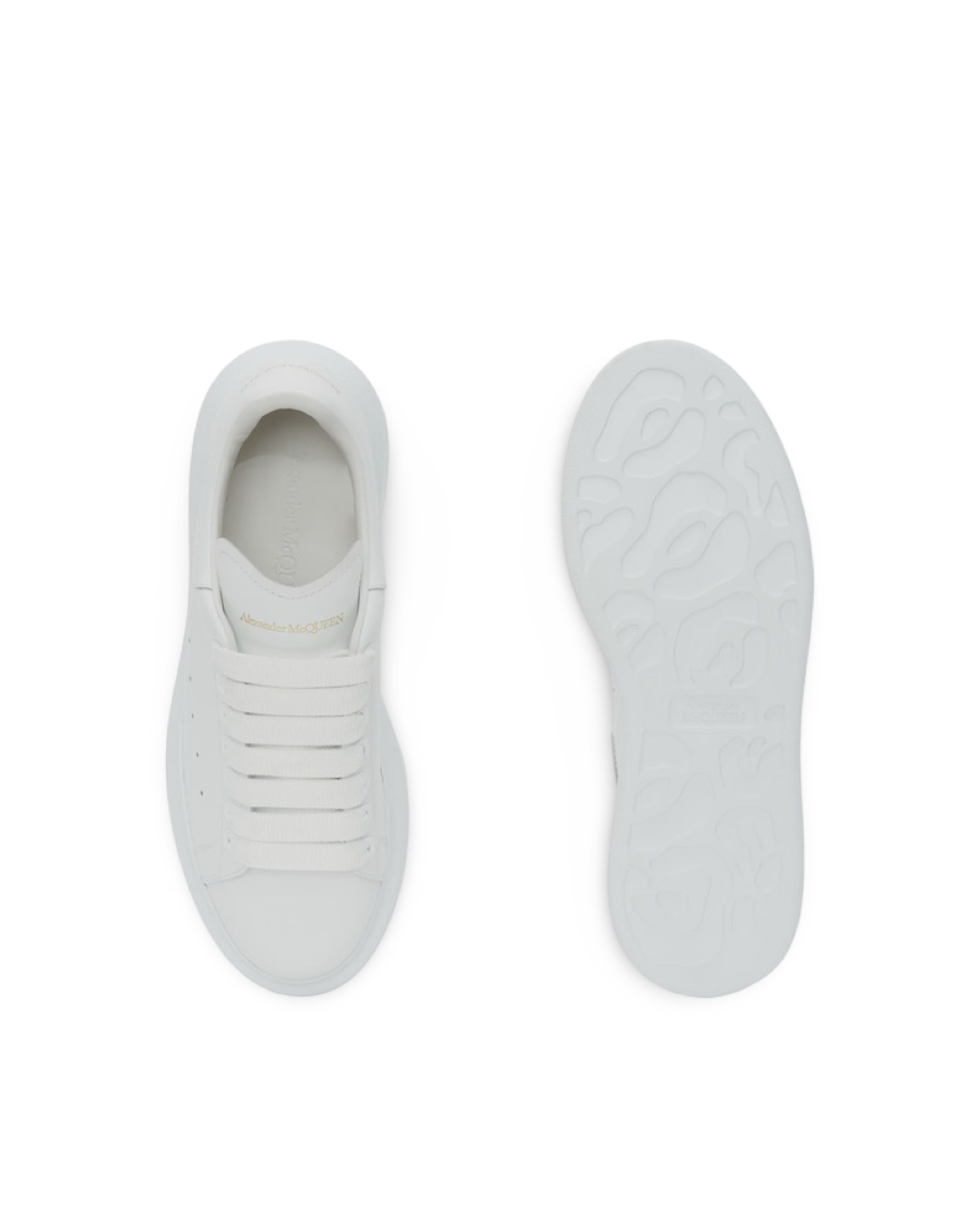 McQueen Oversized Sneaker in White - LuxeVe