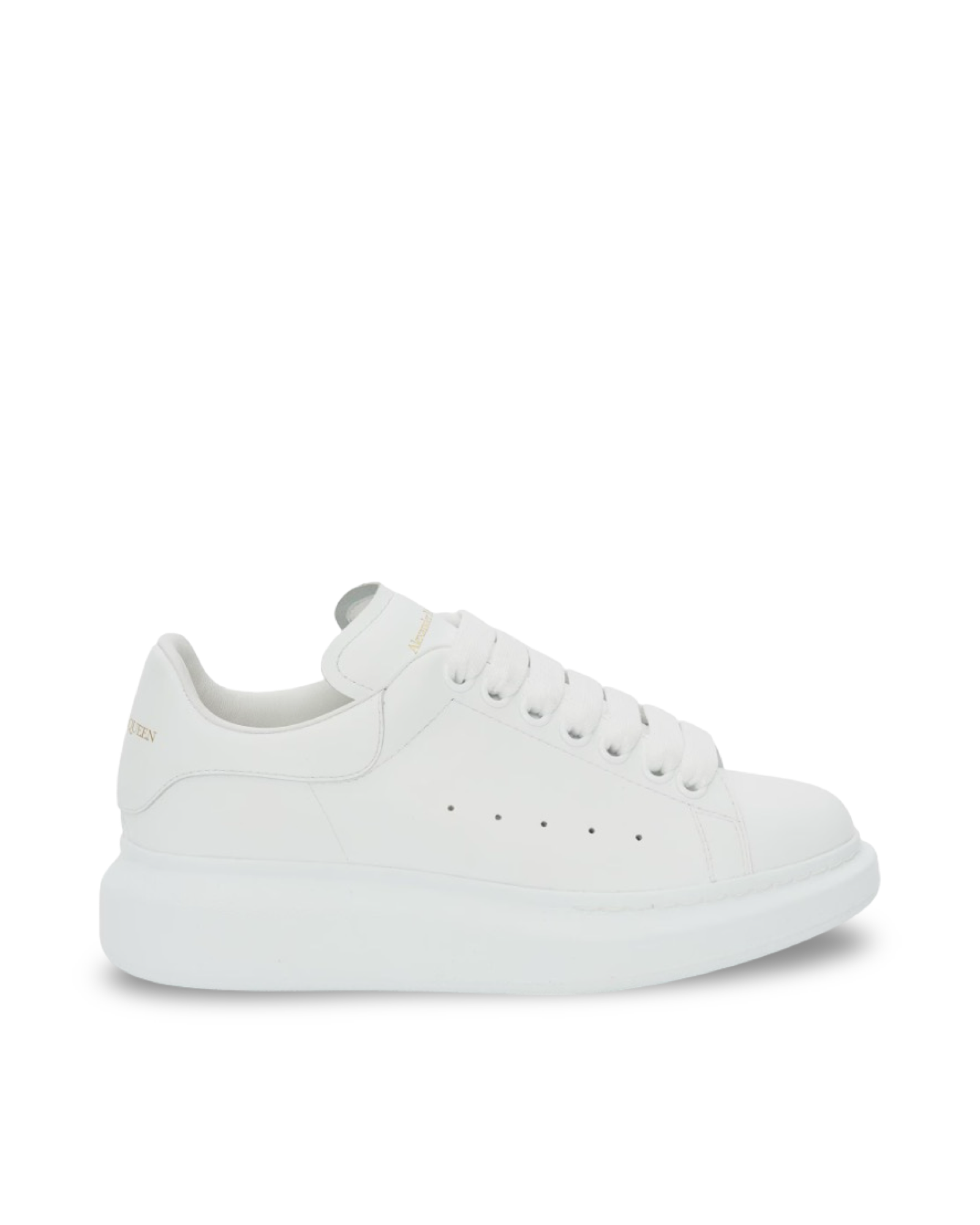 McQueen Oversized Sneaker in White - LuxeVe