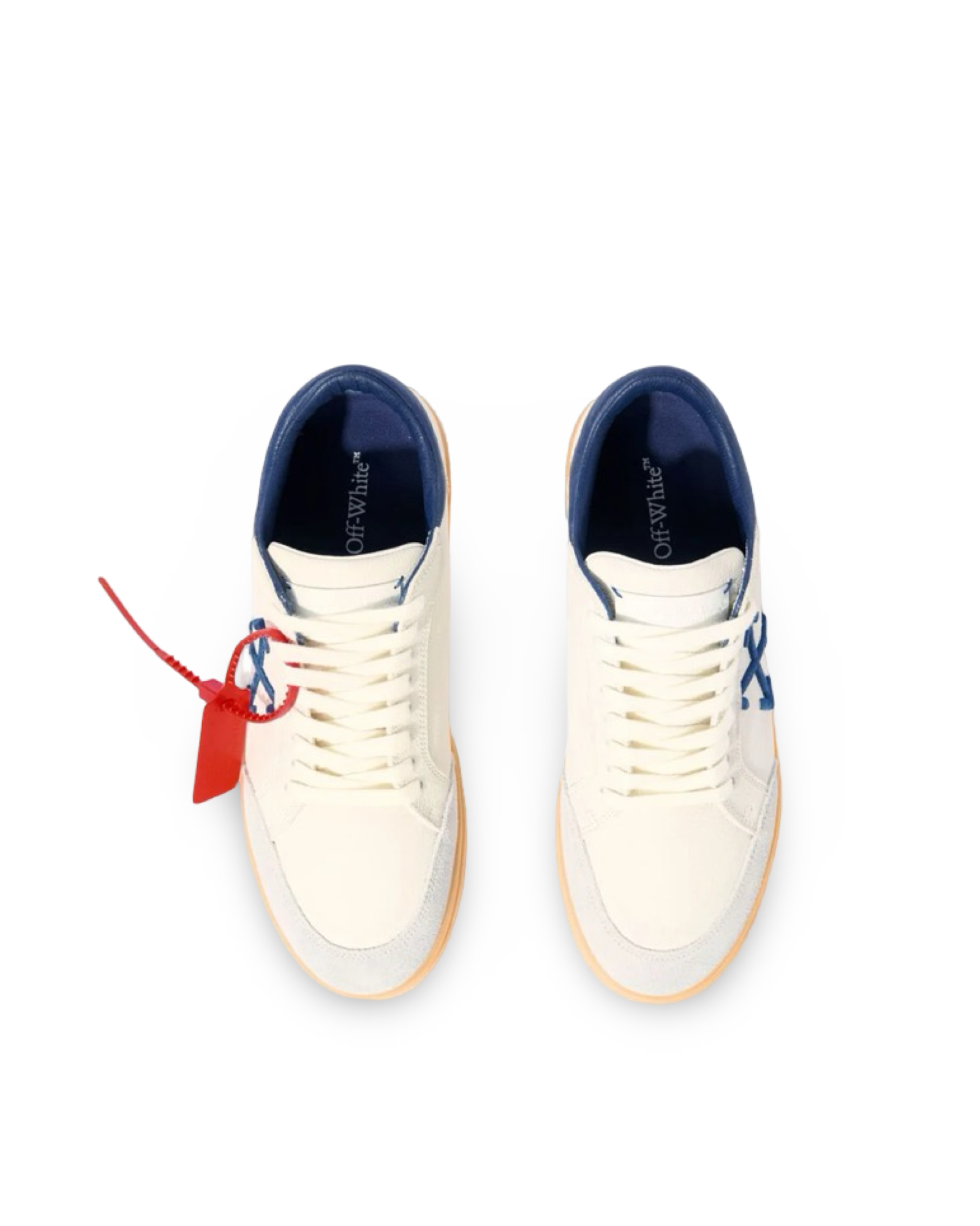 Off-White Vulcanized Vintage Light Blue - LuxeVe