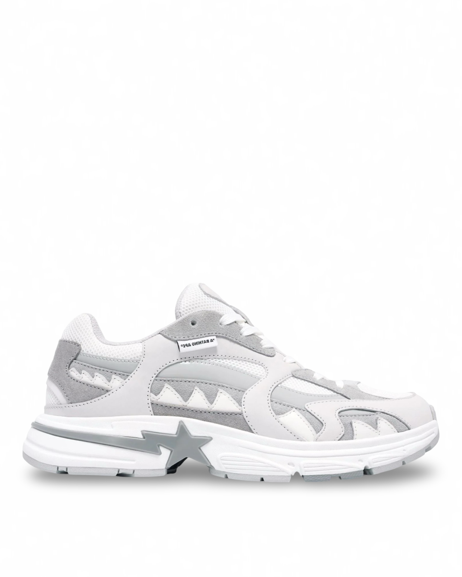 SHARK STA #1 MENS Grey X White - LuxeVe