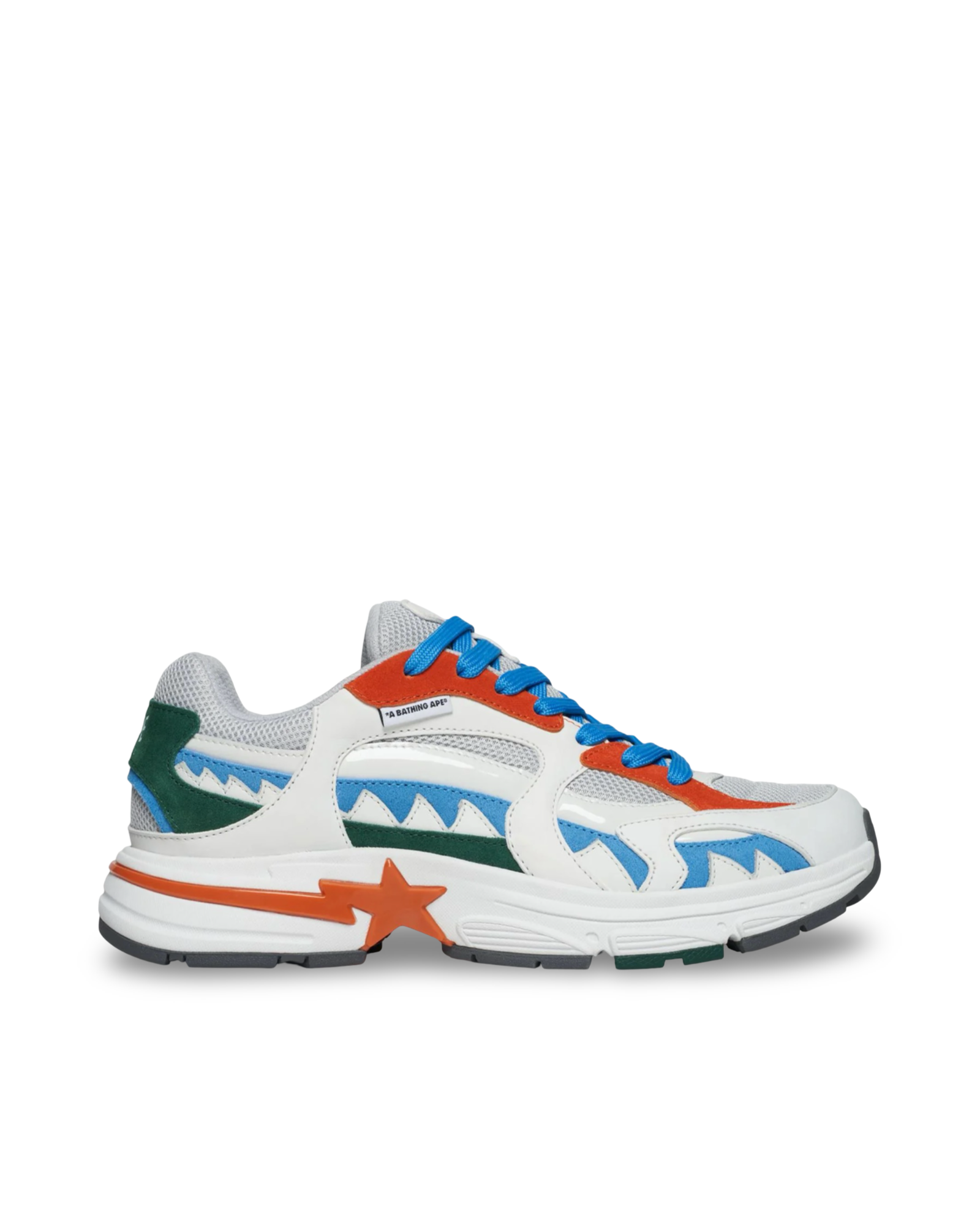 SHARK STA INDONESIA MENS White x Multi - LuxeVe