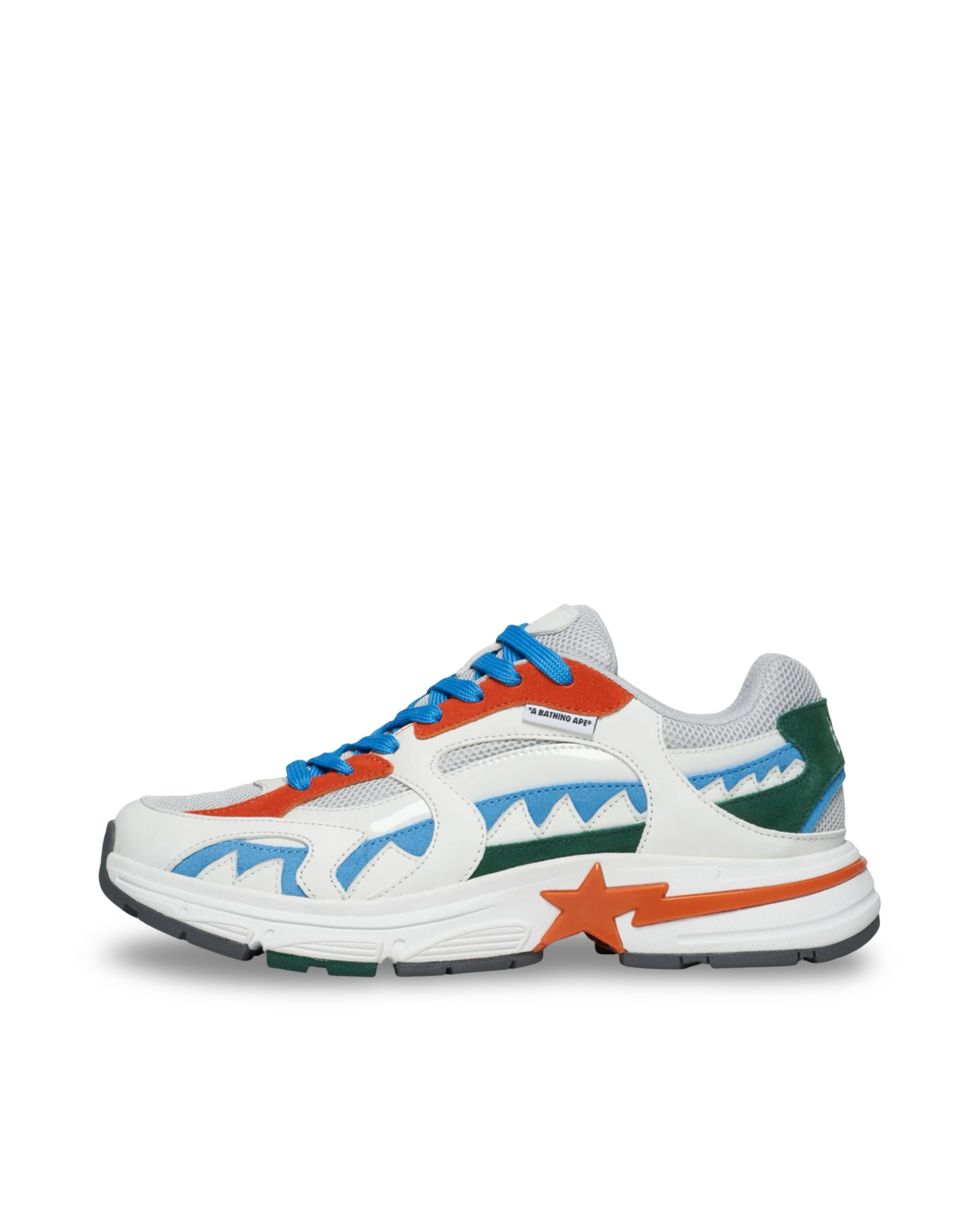 SHARK STA INDONESIA MENS White x Multi - LuxeVe